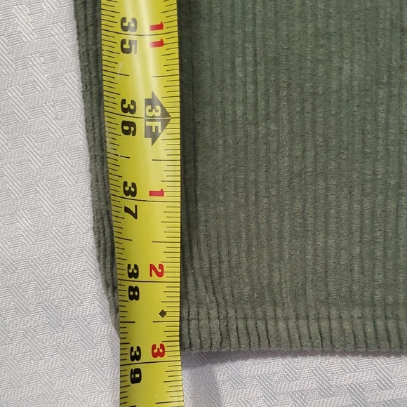 Reformation Cynthia Highrise Button Fly Green Straight Leg Jeans - Picture 6 of 12